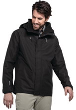 Schöffel Wanderjacke Hiking 3in1 Style Okere Jacket (wasserdicht, 2-Lagen VENTURI) schwarz Herren
