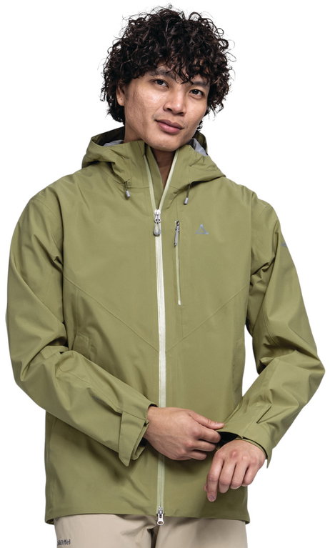 Schöffel Wanderjacke Hiking Jacket Style Mauku MNS (wasserdicht, mit Kapuze) olive Herren