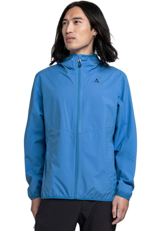 Schöffel Trekking-Wanderjacke Hiking Style Migandi MNS (2.5-Lagen, wasserdicht, atmungsaktiv) hellblau Herren