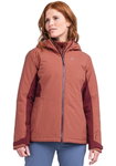 Schöffel Winter-Wanderjacke Torspitze (wasser- und winddicht, wattiert) rot Damen
