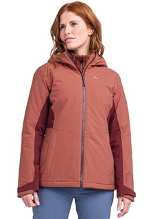 Schöffel Winter-Wanderjacke Torspitze (wasser- und winddicht, wattiert) rot Damen