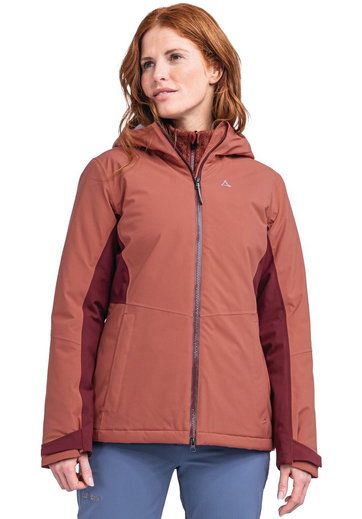 Schöffel Winter-Wanderjacke Torspitze (wasser- und winddicht, wattiert) rot Damen