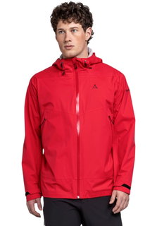 Schöffel Trekking Hiking Jacket Vistdal (2.5-layer, waterproof, windproof) red men's