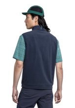 Schöffel Hiking Vest Fleece Vt Style Ash (2-Way Stretch, Quick-Drying) navy blue Men's