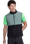 Schöffel Wander-Weste Fleece Vt Style Ash (2-Wege-Stretch, schnelltrocknend) schwarz/grau Herren