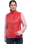 Schöffel Hybrid-Weste Hiking Hybrid VT Style Cascata WMS (winddicht, atmungsaktiv) rot Damen