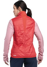 Schöffel Hybrid-Weste Hiking Hybrid VT Style Cascata WMS (winddicht, atmungsaktiv) rot Damen