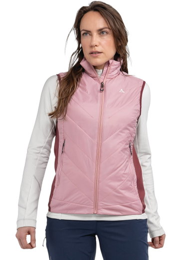 Schöffel Hybrid-Weste Hiking Hybrid VT Style Cascata WMS (winddicht, atmungsaktiv) pink Damen