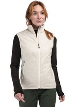 Schöffel Hybrid Gilet Hiking Hybrid VT Style Cascata WMS (windproof, breathable) cream white ladies