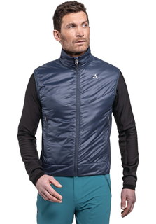 Schöffel Wander-Weste Hiking Hybrid Vt Style Cascata (winddicht, wasserabweisend) navyblau Herren