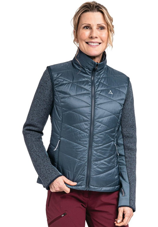 Schöffel Wander-Weste ZipIn Seewand Vest (wasserabweisend, winddicht) navyblau Damen