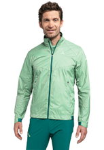 Schöffel Wander-/Windjacke Bygstad (leicht, winddicht, wasserabweisend) mintgrün Herren