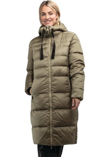 Schöffel Wintermantel Kenosha (Daunenmantel, winddicht, wasserabweisend) braun Damen