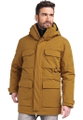 Schöffel Zimowy Puchowy Parka Ridgeland (wiatr- i wodoodporny, lekki) jasnobrązowy Mężczyźni