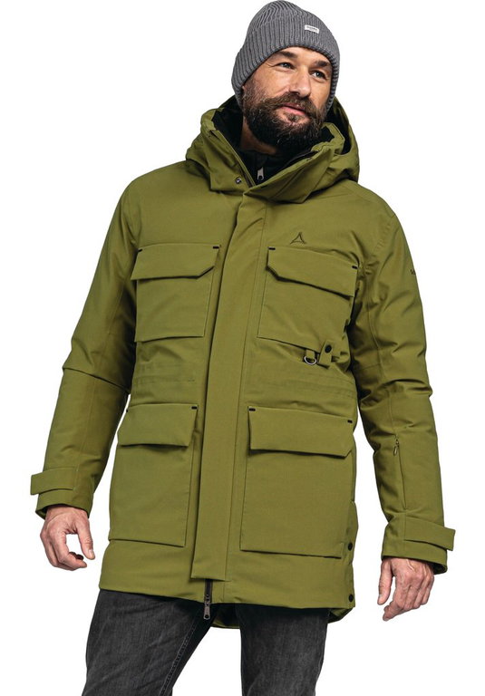 Schöffel Winter-Daunenparka Ridgeland (wind- und wasserdicht, leicht) grün Herren