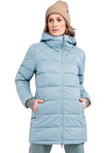 Schöffel Winter-Parka Boston (wasser- und winddicht) hellblau Damen