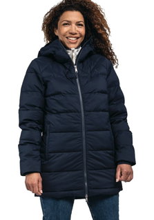 Parka zimowy Schöffel Boston (wodoodporny i wiatroodporny) granatowy damski