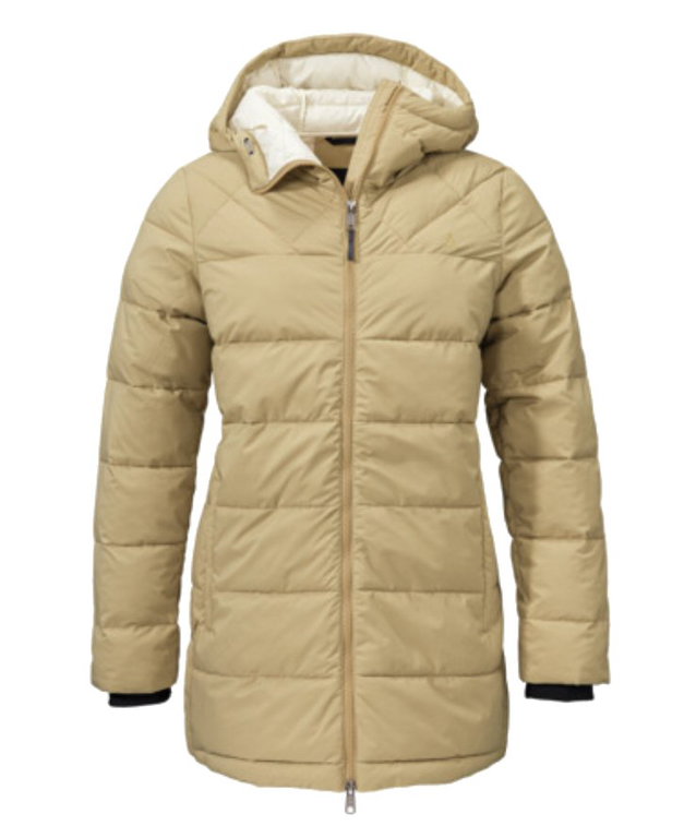Schöffel Winter-Parka Boston (wasser- und winddicht) sandbraun Damen