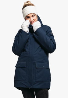 Schöffel Winter-Parka Rotterdam (wasser- und winddicht) dunkelblau Damen