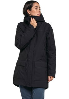 Schöffel Winter-Parka Rotterdam (wasser- und winddicht) schwarz Damen