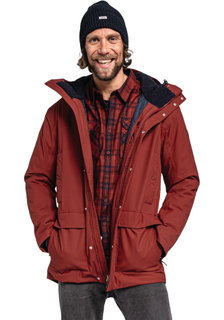 Schöffel Winter-Parka Rotterdam (wasserdicht) rot Herren
