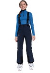 Schöffel Winter Ski Trousers Joran (high breathability, snow gaiter) navy blue Girls
