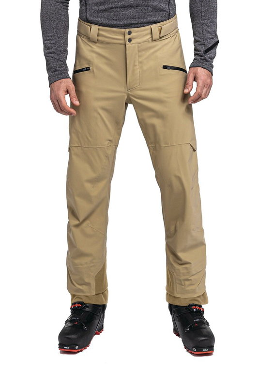 Schöffel Winter-Skihose Pizac Pant 3L (4-Wege-Stretch, wasserdicht) beigebraun Herren