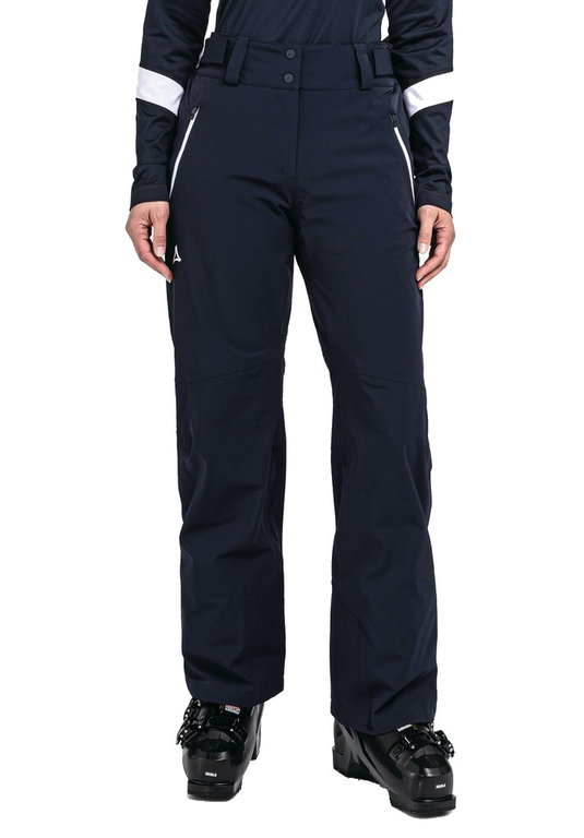 Schöffel Winter-Skihose Pontresina Pant (4-Wege-Stretch, wasserdicht, hohe Bewegungsfreiheit) dunkelblau Damen