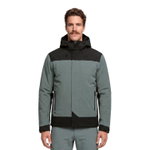 Schöffel Winter-Wanderjacke 3in1 Refoca (wasserdicht, atmungsaktiv, warm) grau Herren