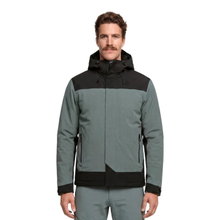 Schöffel Winter-Wanderjacke 3in1 Refoca (wasserdicht, atmungsaktiv, warm) grau Herren
