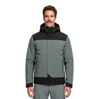 Schöffel Winter-Wanderjacke 3in1 Refoca (wasserdicht, atmungsaktiv, warm) grau Herren