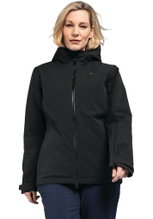 Schöffel Winter-Wanderjacke Torspitze (wasser- und winddicht, wattiert) schwarz Damen