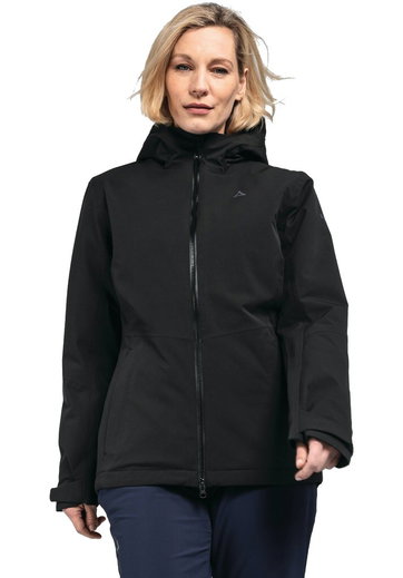 Schöffel Winter-Wanderjacke Torspitze (wasser- und winddicht, wattiert) schwarz Damen