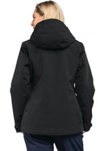 Schöffel Winter-Wanderjacke Torspitze (wasser- und winddicht, wattiert) schwarz Damen