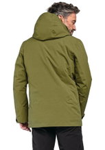 Schöffel Hiking-Winter Jacket Auerspitz 3in1 (waterproof, windproof, breathable) green Men
