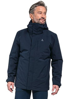 Schöffel Wander-Winterjacke Auerspitz 3in1 (wasser- und winddicht, atmungsaktiv) dunkelblau Herren