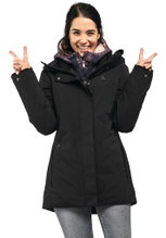 Schöffel Winterjacke Heat Cambria (Intellitex Heat Technologie) schwarz Damen