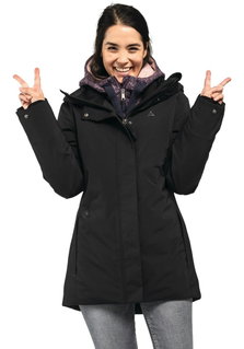 Schöffel Winterjacke Heat Cambria (Intellitex Heat Technologie) schwarz Damen