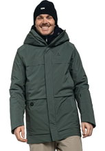 Schöffel Winter Jacket Heat Cambria (Intellitex Heat Technology) dark green men's