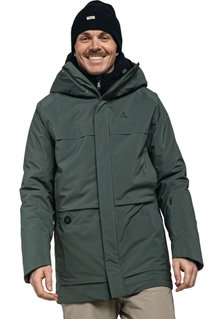 Schöffel Winter Jacket Heat Cambria (Intellitex Heat Technology) dark green men's