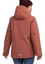 Schöffel Winterjacke Insulated Antwerpen (Kapuze, wasserdicht, atmungsaktiv) rot Damen