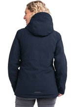 Schöffel Winter Jacket Insulated Antwerp (Hood, waterproof, breathable) dark blue Women