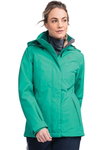 Schöffel Winter Jacket 3in1 Partinello (waterproof and windproof + fleece jacket) green Women
