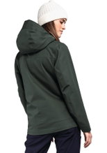 Schöffel Winter Jacket ZipIn Toledo (waterproof, windproof, breathable) dark green ladies