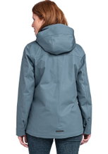 Schöffel Winterjacke ZipIn Toledo (wasserdicht, winddicht, atmungsaktiv) blau Damen