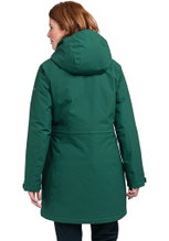 Schöffel Wintermantel Insulated Bastianisee (4-Wege-Stretch, wasserdicht, atmungsaktiv) grün Damen