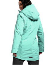 Schöffel Winter Coat Insulated Shoredrive Parka (waterproof and windproof) aqua blue Women