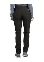 Schöffel Wanderhose Ascona Warm Pant (4-Wege Stretch, wasserabweisend) lang asphaltgrau/schwarz Damen