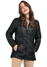 Schöffel Winterjacke 3in1 Parka Barth (2-Wege-Stretch, wasserdicht, winddicht) schwarz Damen