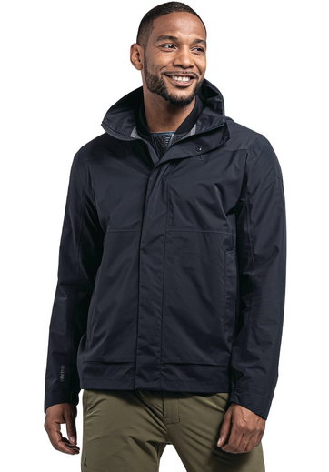 Schöffel All-Year Jacket Bellagio (2.5-Layer, waterproof, high breathability) dark blue Men